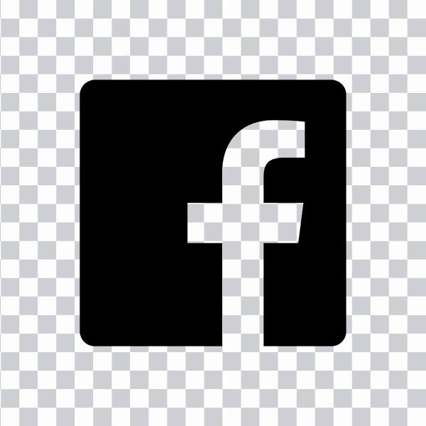 facebook, fb, app, social media logo, social-media,<br> logo, black icon, facebook  Silhouette icon png