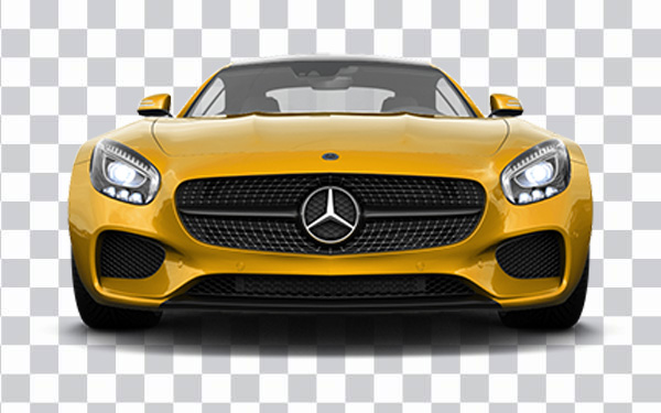 Yellow Mercedes-Benz Coupe, 2016 Mercedes-Benz,<br> AMG-GT, mercedes sports, super car, race car png free