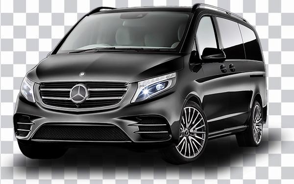 Black Mercedes-Benz Vito Van Mercedes-Benz<br> Sprinter Car, Mercedes Benz Vito, compact Car, <br>light commercial van png free