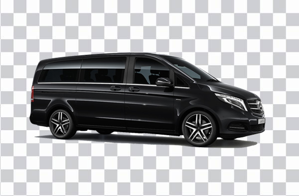 Black Mercedes-Benz van, Bus  Mercedes-Benz<br> Sprinter Van Car Luxury vehicle, Van, family <br>Car, sedan, van side view png free download