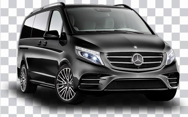 Black Mercedes-Benz Vito Van Mercedes-Benz<br> Sprinter Car, Mercedes Benz Vito, compact Car, <br>light commercial van png free