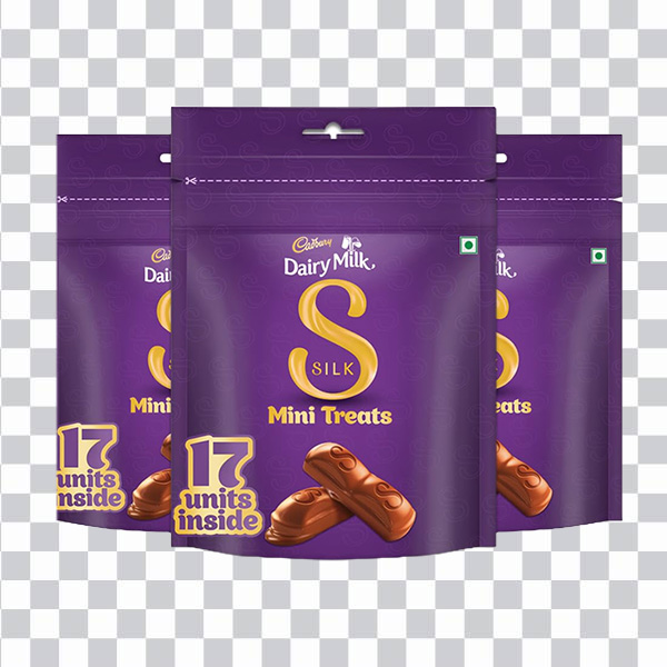 Cadbury Dairy Milk, Silk, Bubbly Chocolate, Mini <br>Treats, purple, Chocolate bar, png free