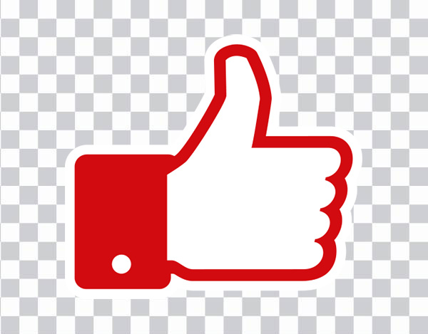 Facebook like button Facebook like button, <br>Computer Icons, Facebook New Like Symbol, like <br>icon, red, text, hand png