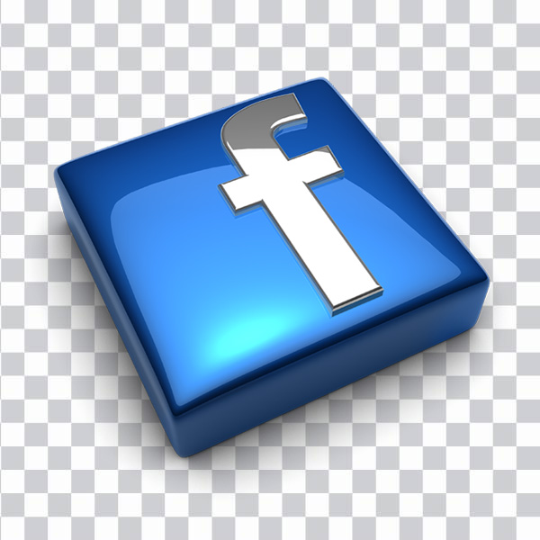 Computer Icons 3D,  computer graphics Facebook, <br>facebook, blue, 3D  Computer Graphics, logo png