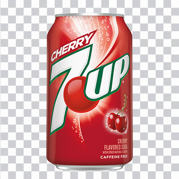 7 Up Cherry Flavour, 7 Up fizzy drink, cold drink png free