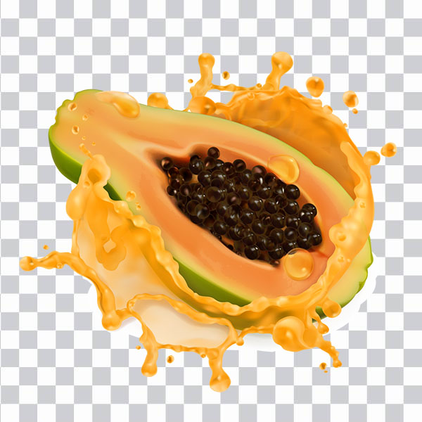 papaia, Papaya, juice splash, papaya juice, fresh<br> salad, fresh natural food, Hd png free