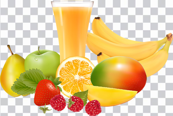 Succo d’arancia, Orange Juice, mix fruits, fruit juice, <br> Strawberry, mango, banana, orange HD png