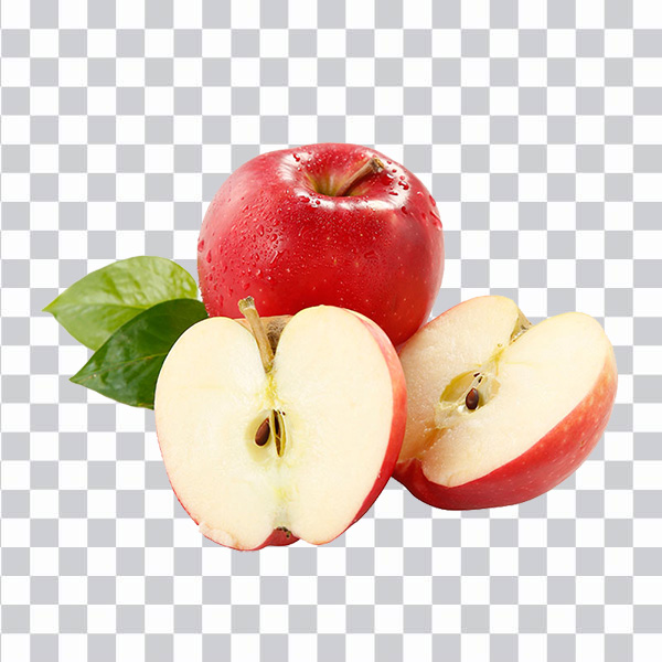 mela affettata, sliced apple, apple slice with leaf, <br> fiber, fresh apples, apple juice, food, png free