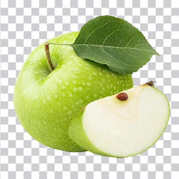 Green Apple, Mela verde, Slice of Apple, apple leaf<br> apple juice, juice, green, png free