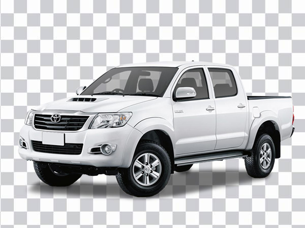 Camion di medie dimensioni, Midsize Truck,<br> white Toyota Hilux, V6 Engine, Off Roading, png