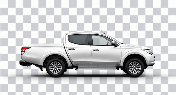 White Toyota Hilux, La Toyota Hilux, truck<br> vigo champ, revo, toyota pickup truck, side png free