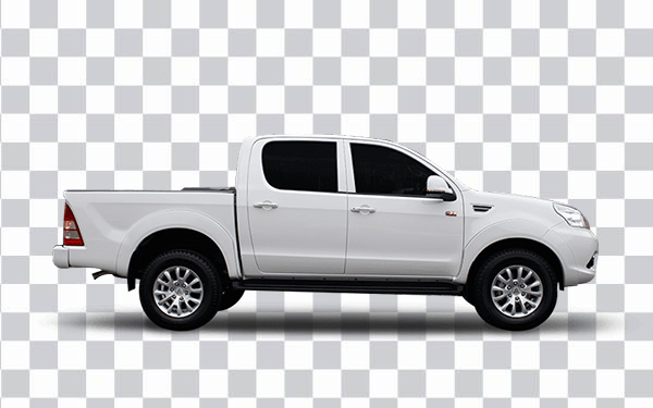 La Toyota Hilux, White Toyota Hilux, truck<br> vigo champ, revo, toyota pickup truck png free