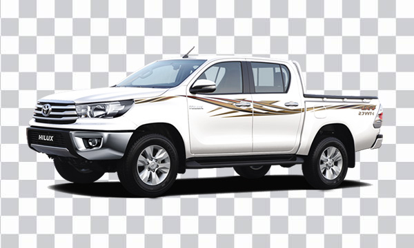 La Toyota Hilux, Toyota Hilux, Pickup Truck, <br> off-roading, Diesel Engine, Revo, Vigo, png free