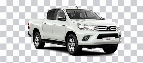 White Toyota Hilux, La Toyota Hilux, truck<br> vigo champ, revo, toyota pickup truck png free