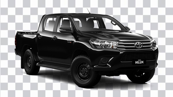 Black Toyota Hilux, La Toyota Hilux, truck<br> vigo champ, revo, toyota pickup truck png free