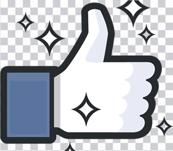 Facebook like illustration, Facebook like button <br>Facebook like button Thumb signal Blog, facebook, png