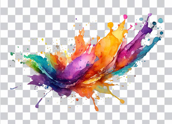 Colors Splash, multi color, color liquid, splash, <br> rainbow, color explosion, color ink splash, png free