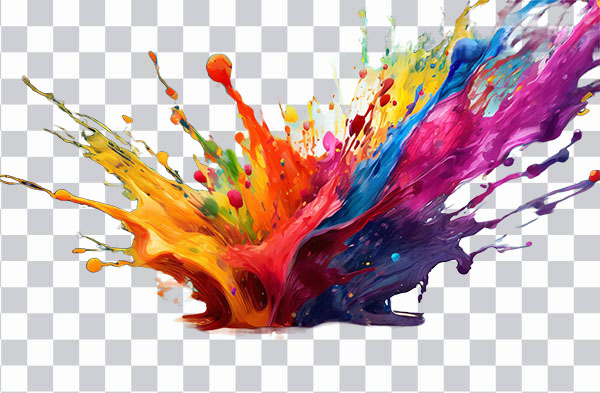 Colors Splash, multi color, color liquid, splash, <br> rainbow, color explosion, color ink splash, png free