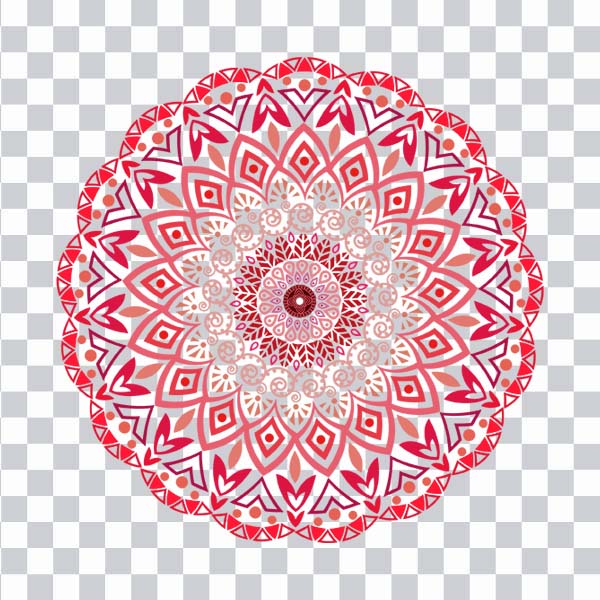 Multi Color Mandala, Coloring book Drawing, red<br> mandala pattern background, textile,  png