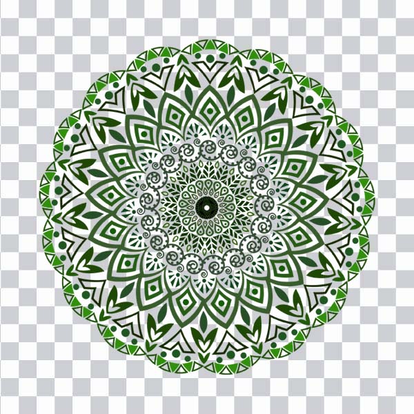 Multi Color Mandala, Coloring book Drawing, green<br> mandala pattern background, textile,  png