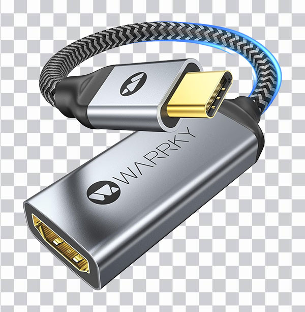 Warrky USB C to HDMI Adapter, Cable, Hdmi, <br> computer accessories, C Tybe, Cable, png free