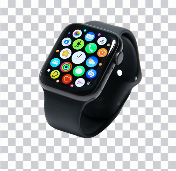 Apple Watch Series 2, Apple Watch Series 3, Black<br>smart watch, Smartwatch, cellphone, digital png