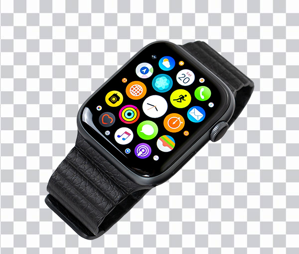 Apple Watch Series 2, Apple Watch Series 3, Black<br>smart watch, Smartwatch, digital png