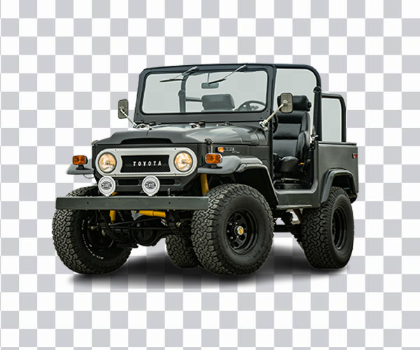 Toyota Jeep FJ40, Toyota Land Cruiser, Jeep, 4×4<br> Off-Roading, V8 Engine, land cruiser BJ40 png free