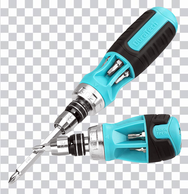 Screwdriver png, Screwdriver set, Duratech <br>Ratcheting Screwdriver 12-in-1, all in one <br>screwdriver, machenic png free